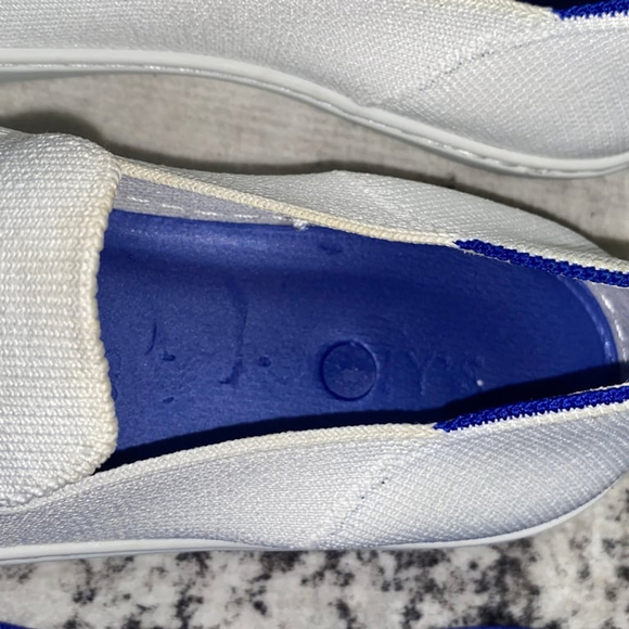 The Original Slip On Sneaker in Bright White | Rothy's Size 7 - Picture 11 of 11